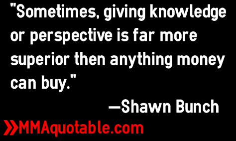 Motivational Quotes with Pictures (many MMA & UFC): "Sometimes, giving