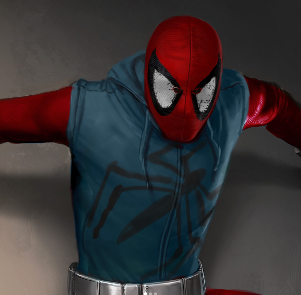 RAFATOS: Arte conceptual del traje casero en 'Spider-Man: Homecoming'