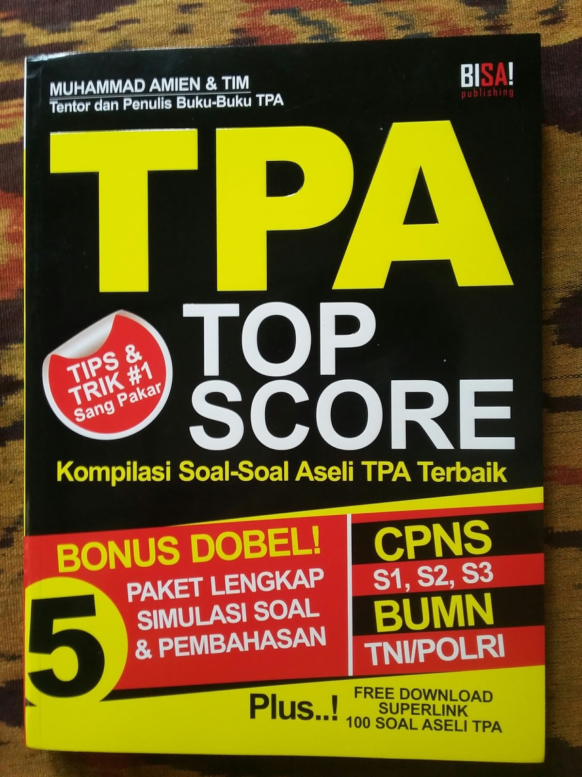 Buku Kumpulan Soal CPNS dan UN SMA Terbaik tahun 2015 - DIMADIUN