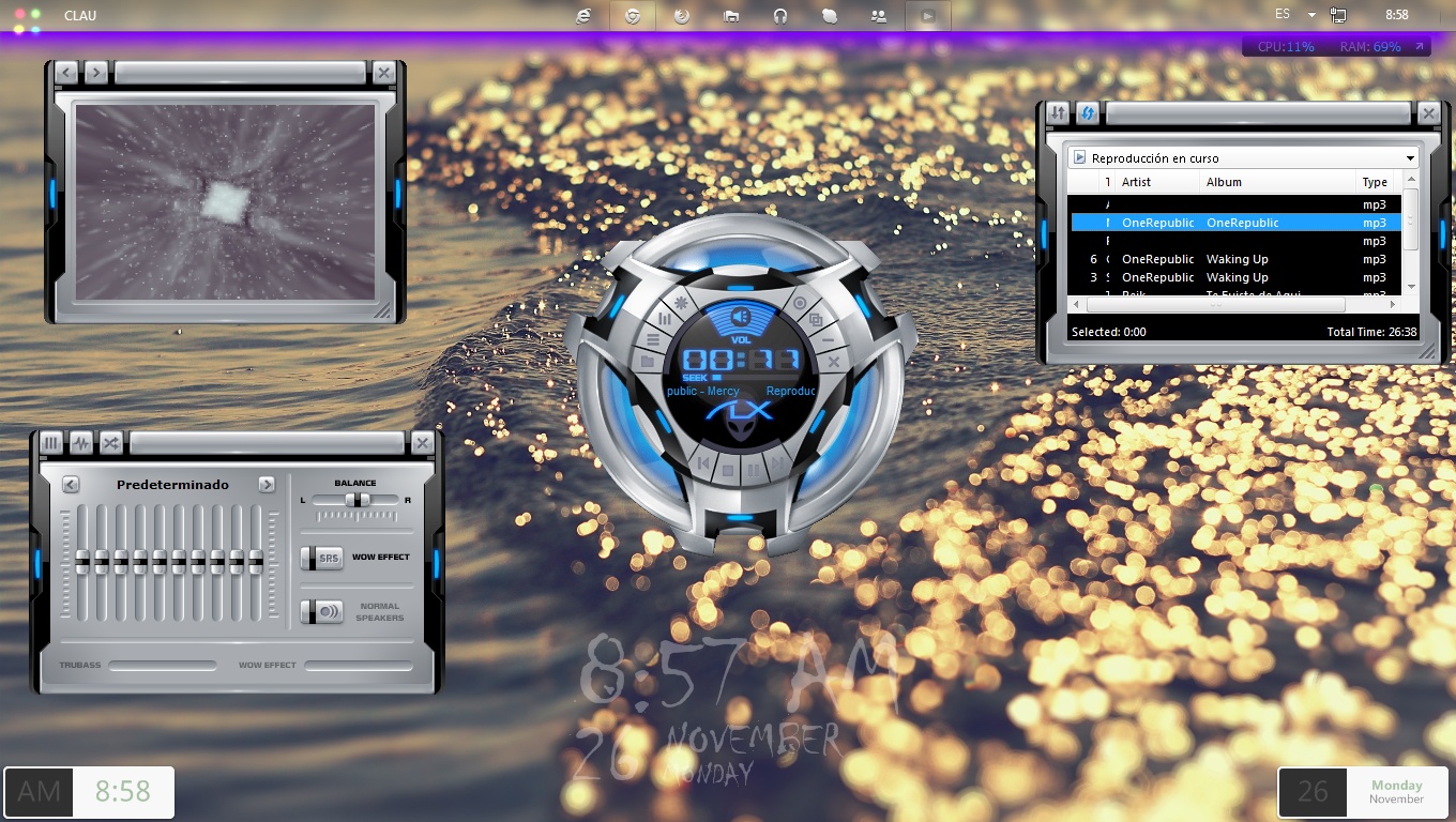 Skins alienware (Windows Media Player) Full Descargas