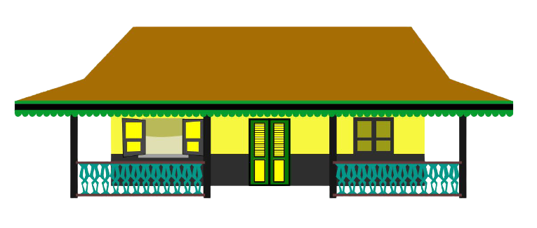 Rumah Adat Betawi Png