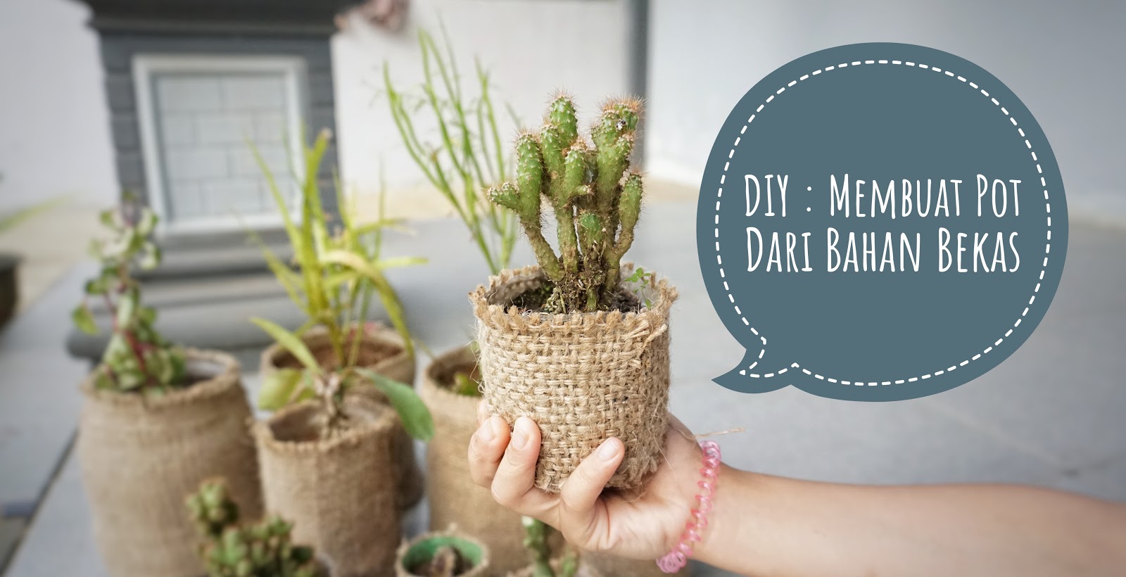 Diy Membuat Pot Dari Barang Bekas Ella Fitria