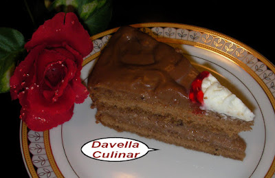 Gâteau d’amour chocolaté au rhum / Tort cu rom si ciocolata pentru indragostiti