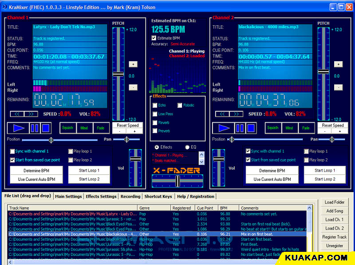 [ Software ] Aplikasi Mixing Musik atau DJ Gratis Terbaik Demo Template