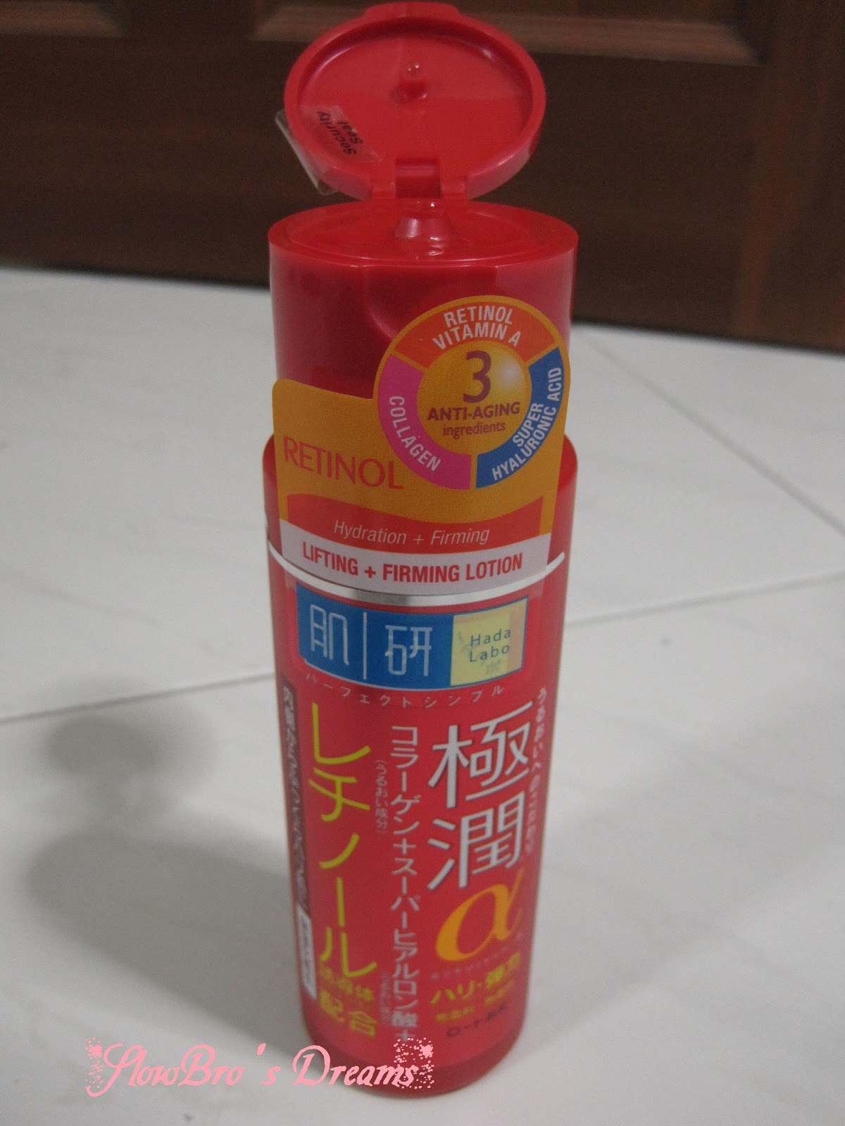 Review Hada Labo Retinol Lifting + Firming Lotion