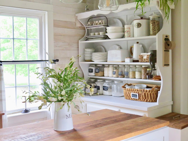 The Long Awaited Home: DIY Farmhouse Kitchen on a Budget