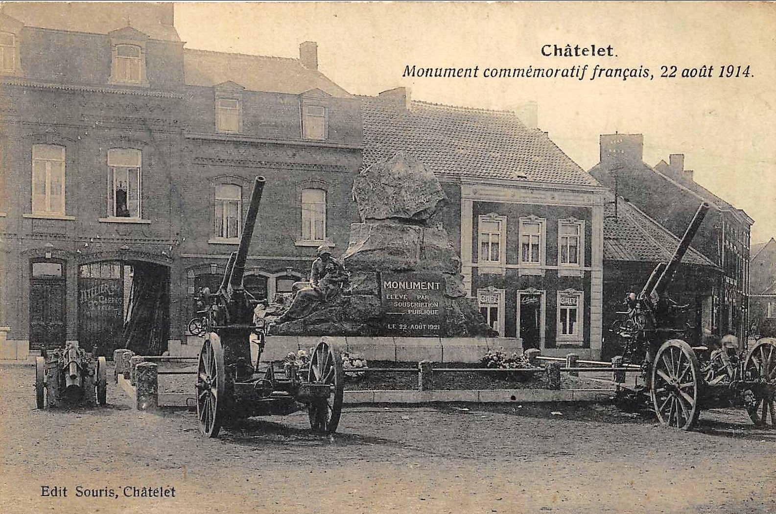 Charleroi - Pays noir: Châtelet en cartes postales