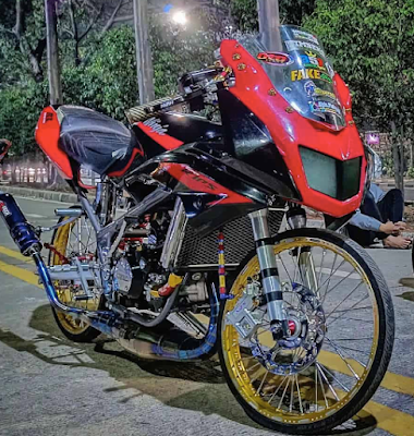 Modifikasi Jari-jari Motor Ninja RR