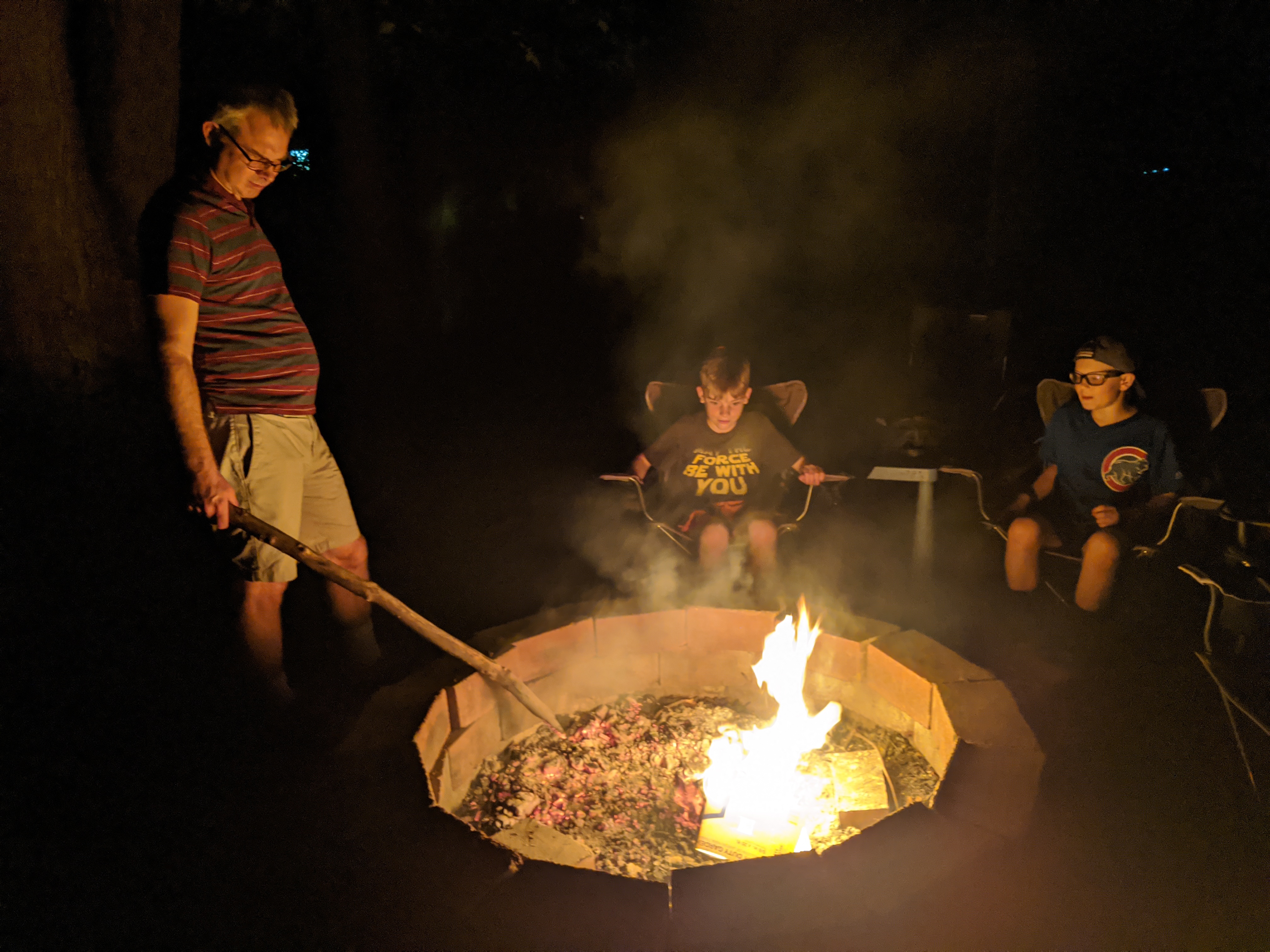 Binary babies Back to school campfire
