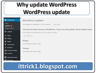 why update wordpress | wordpress update 