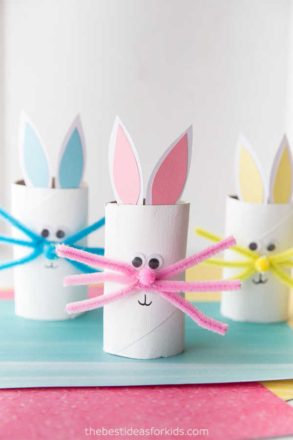 Toilet Paper Roll Easter Crafts DIY Home Sweet Home