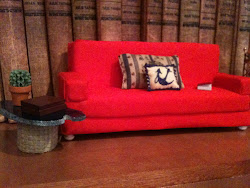 The red sofa