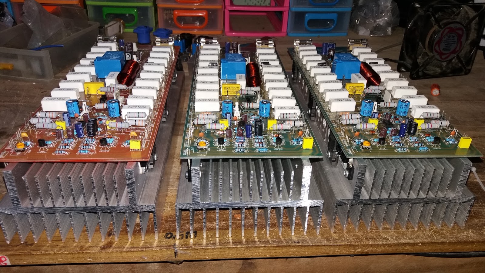 Power Amplifier para Profesional APEX B500 TEF dan Standar