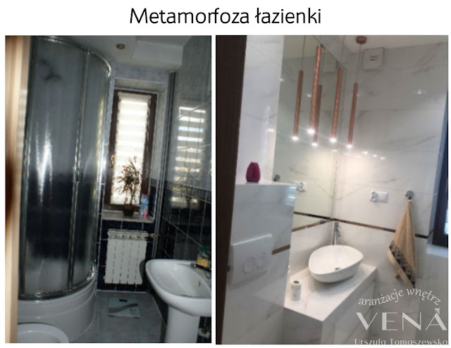 Pomysł na łazienkę - architekt wnętrz Urszula Tomaszewska
