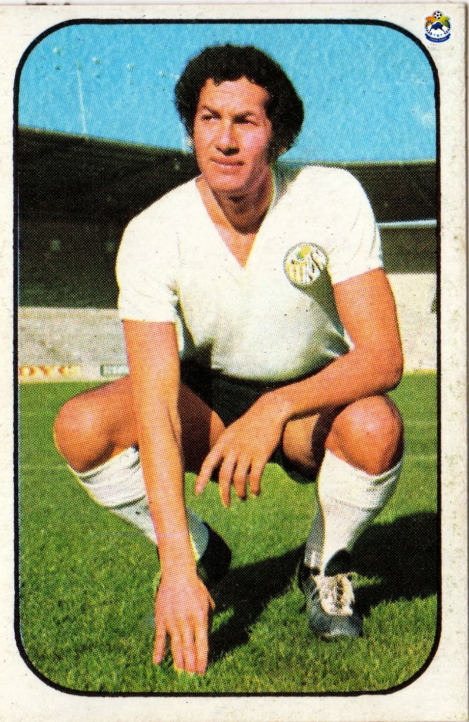 Futbolistas Chilenos en Álbumes Extranjeros Gabriel Galleguillos