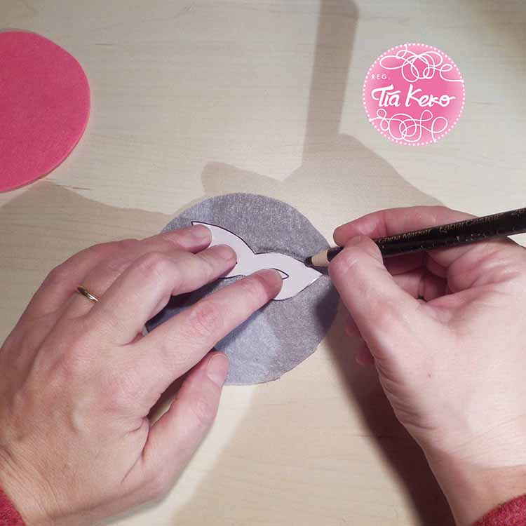 Tía Keko manualidades niños fieltro