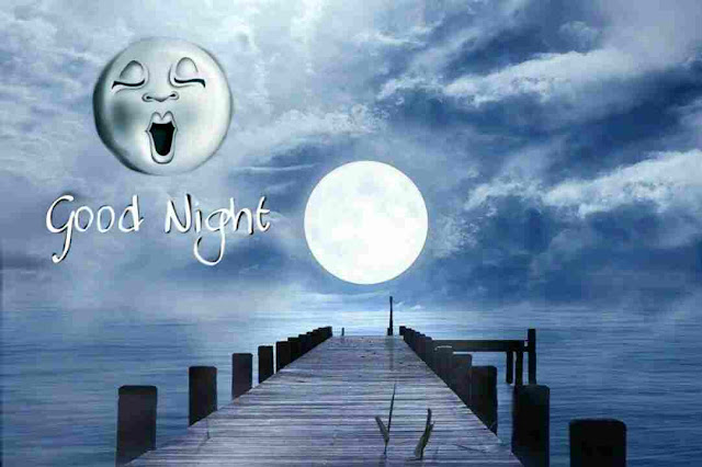 Good Night Image , photo , greetings  moon light
