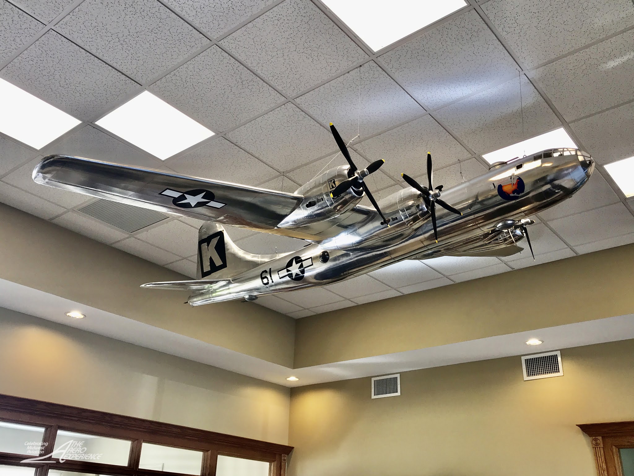 The Aero Experience Farmington Regional Airport Receives B29 Display