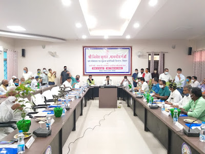 Saharsa Minister Program: बाढ़ पूर्व तैयारी कर्मी एलर्ट