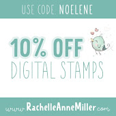 Use Code NOELENE for 10% off Digital Stamps at Rachelle Anne Miller Creative Studios