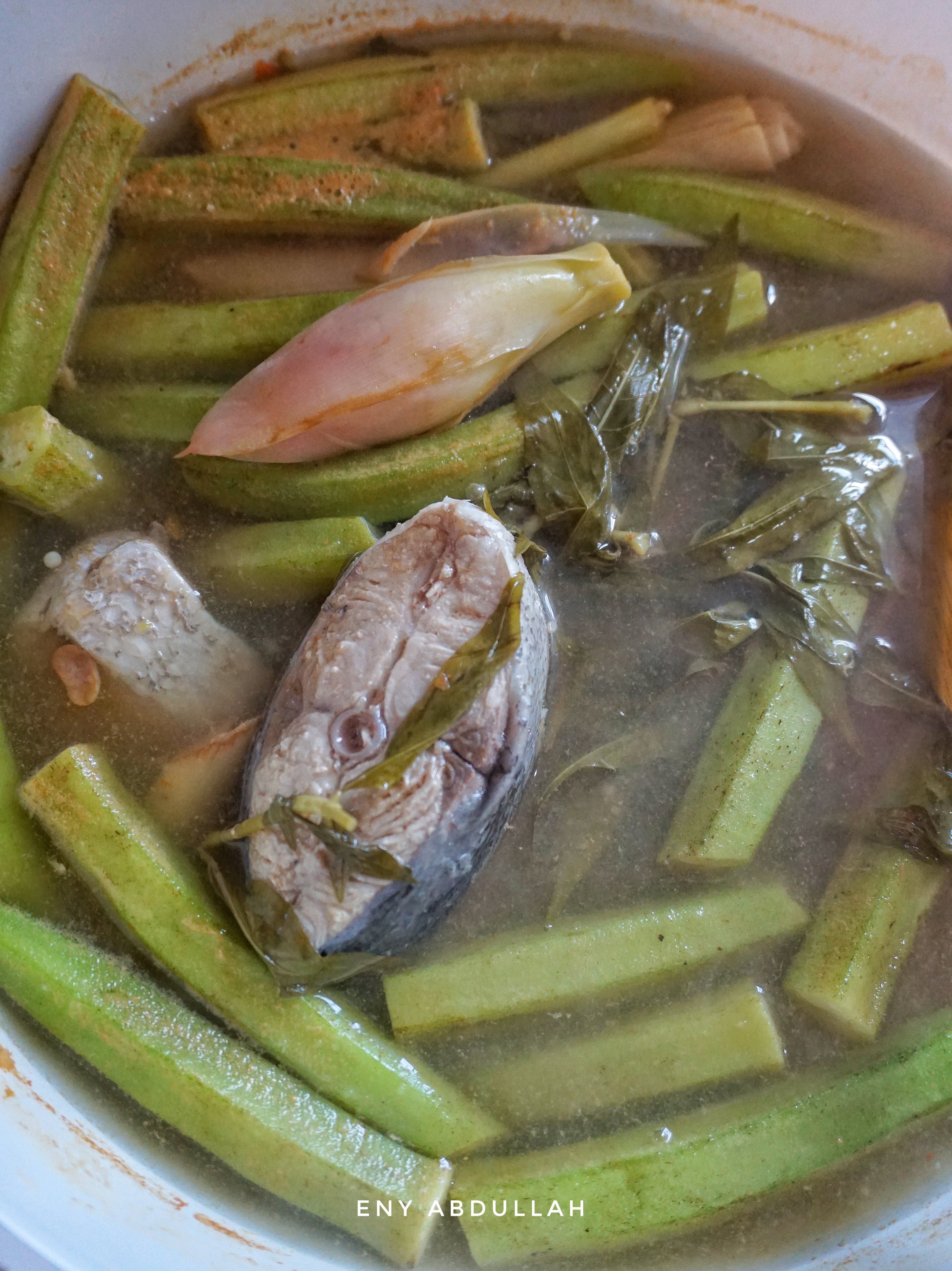 Resepi ikan kembung masak asam rebus