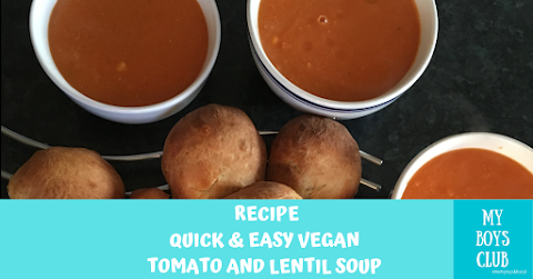 Recipe: How to Make Quick & Easy Tomato & Lentil Soup 