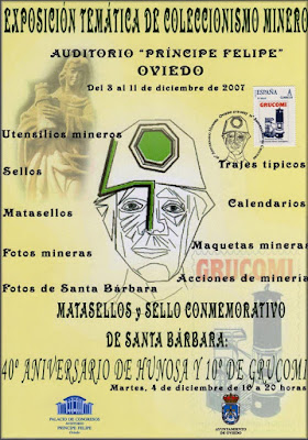 cartel, exposición, minería, coleccionismo