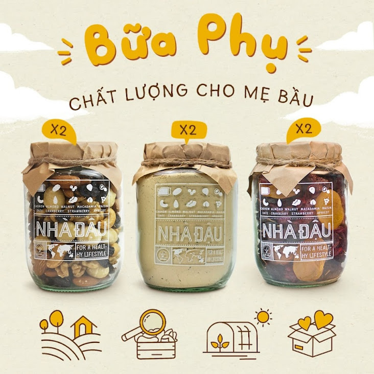 [A36] 5 loại hạt bổ dưỡng Mẹ Bầu ăn để sinh Con khỏe mạnh