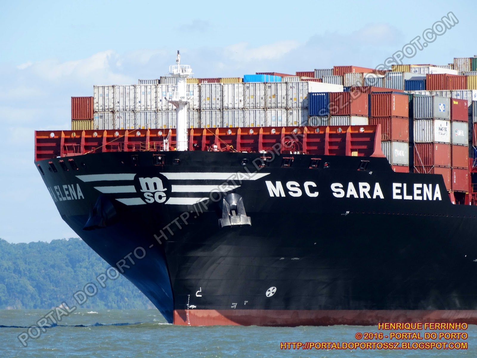 MSC Sara Elena - Portal do Porto