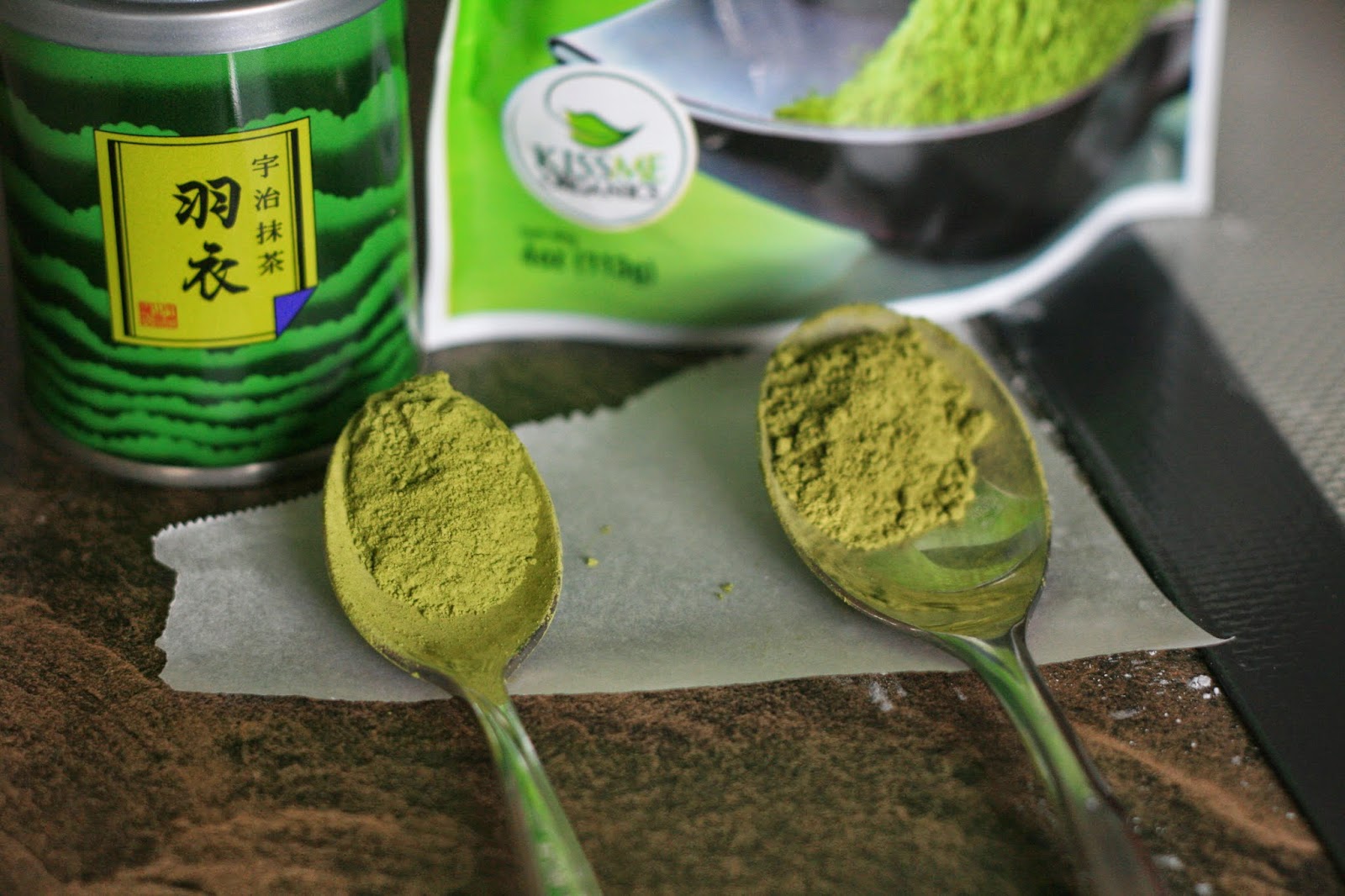 Comparing Two types of Matcha (Green Tea)