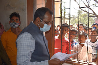कोंच प्रखंड अंचल का निरीक्षण, konch prakhand Anchal Ka Nirikshan, AnjNewsMedia, Konch Block Zone Inspection, Gaya DM