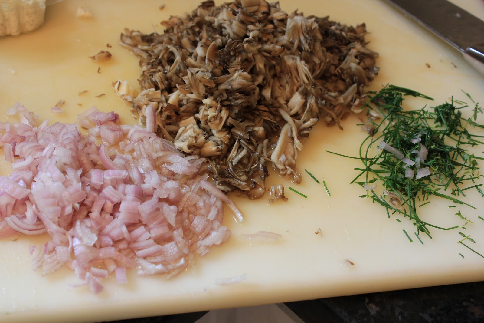 Westhampton DIY OpenFaced Maitake Mushroom Sandwich