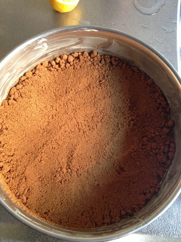 The travel recipe. Bagels and beans cheesecake!