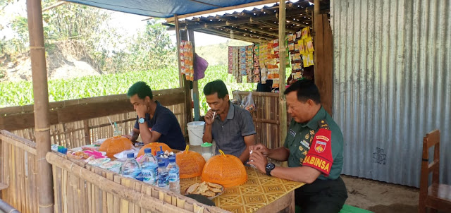 Babinsa Ingatkan Agar Warga Aktifkan Ngeronda Babinsa Ingatkan Agar Warga Aktifkan Ngeronda