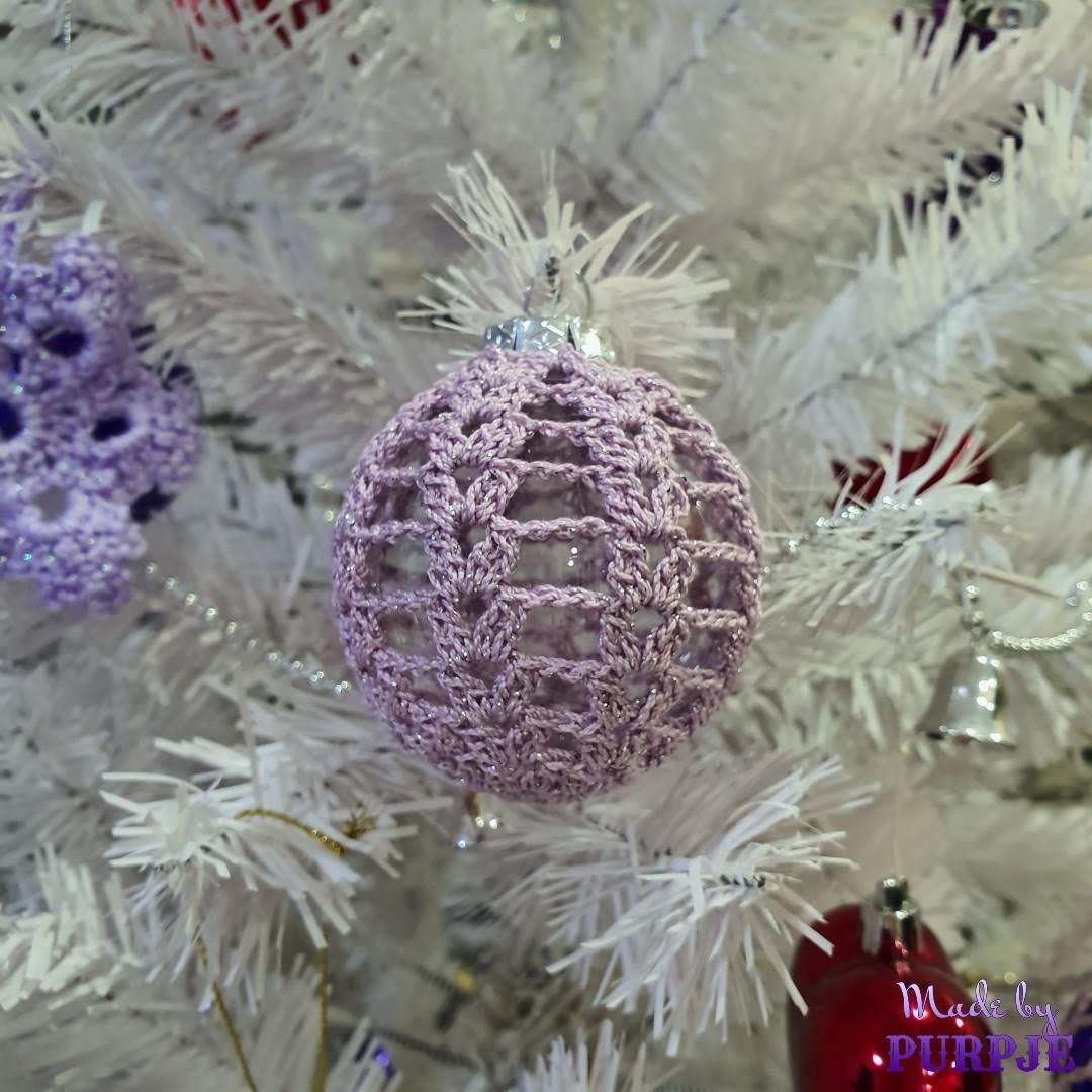 Made by Purpje© Crochet Lace Ornament