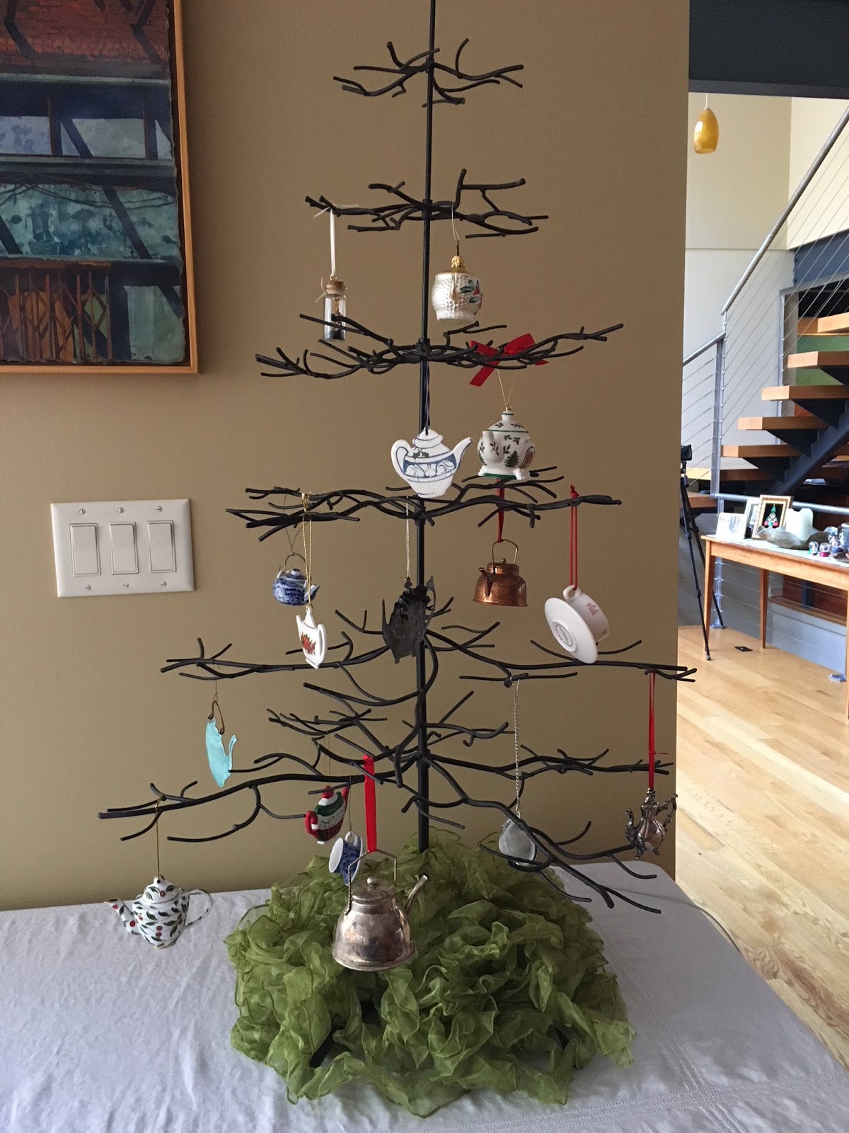 Tea Themed Christmas Tree / my tea diary