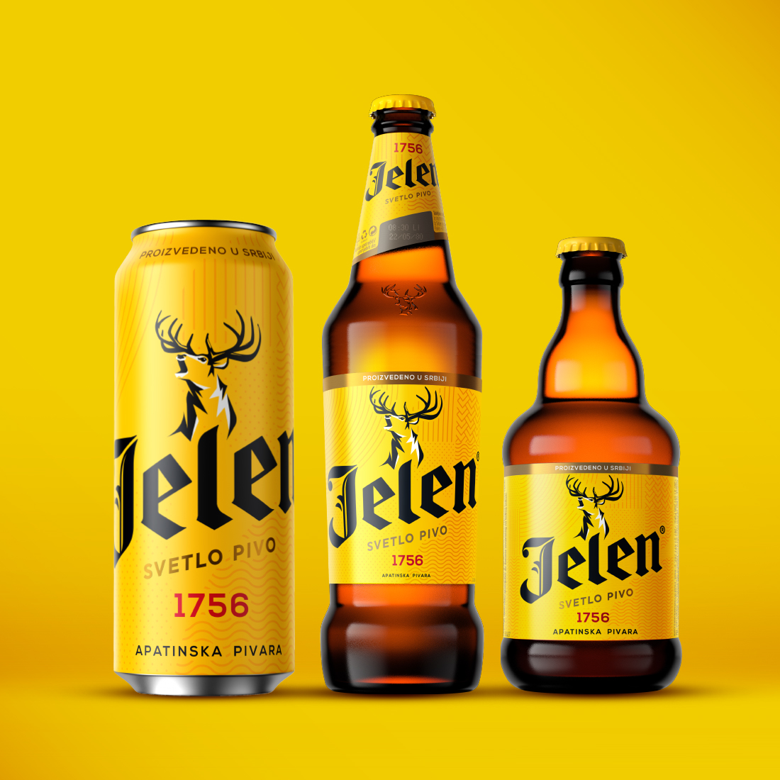 Jelen Pivo New VBI Packaging Of The World