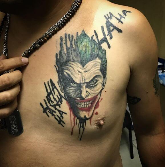 Simple Joker Tattoos For Men Best Tattoo Ideas