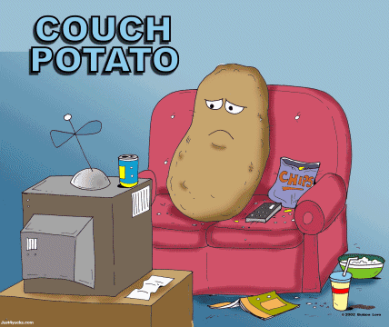 English Idioms : Couch potato
