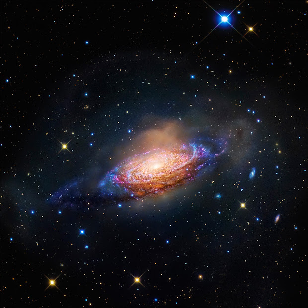 Barred Spiral Galaxy NGC 3521