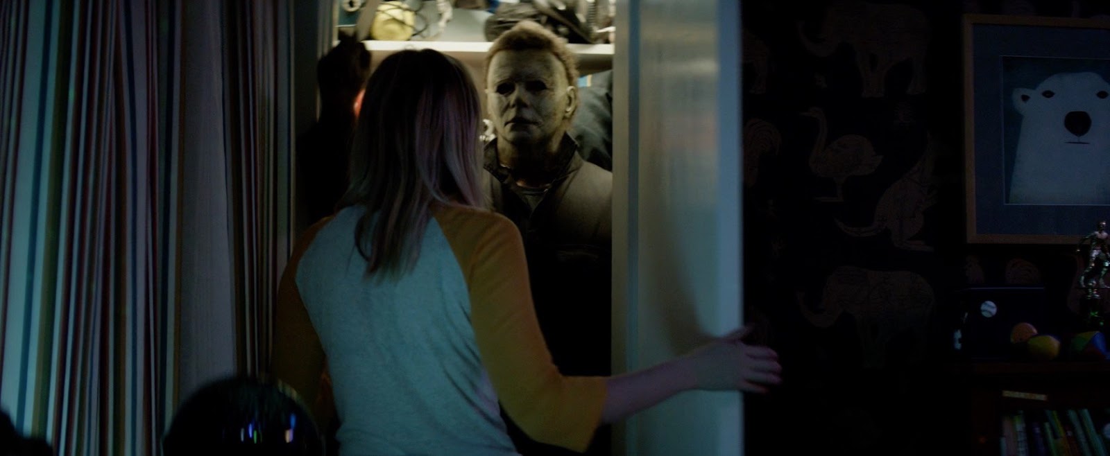 The Horrors of Halloween Screencaps from HALLOWEEN (2018) Trailer