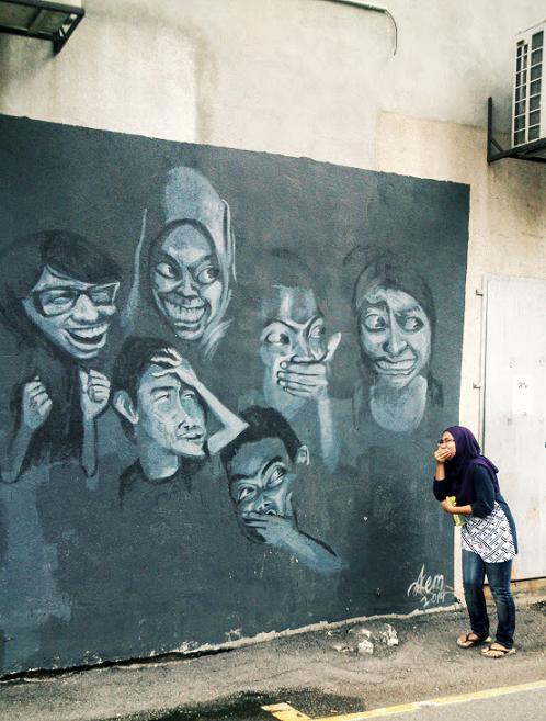 Lorong Belakang, Laman Seni Sek 7 Shah Alam