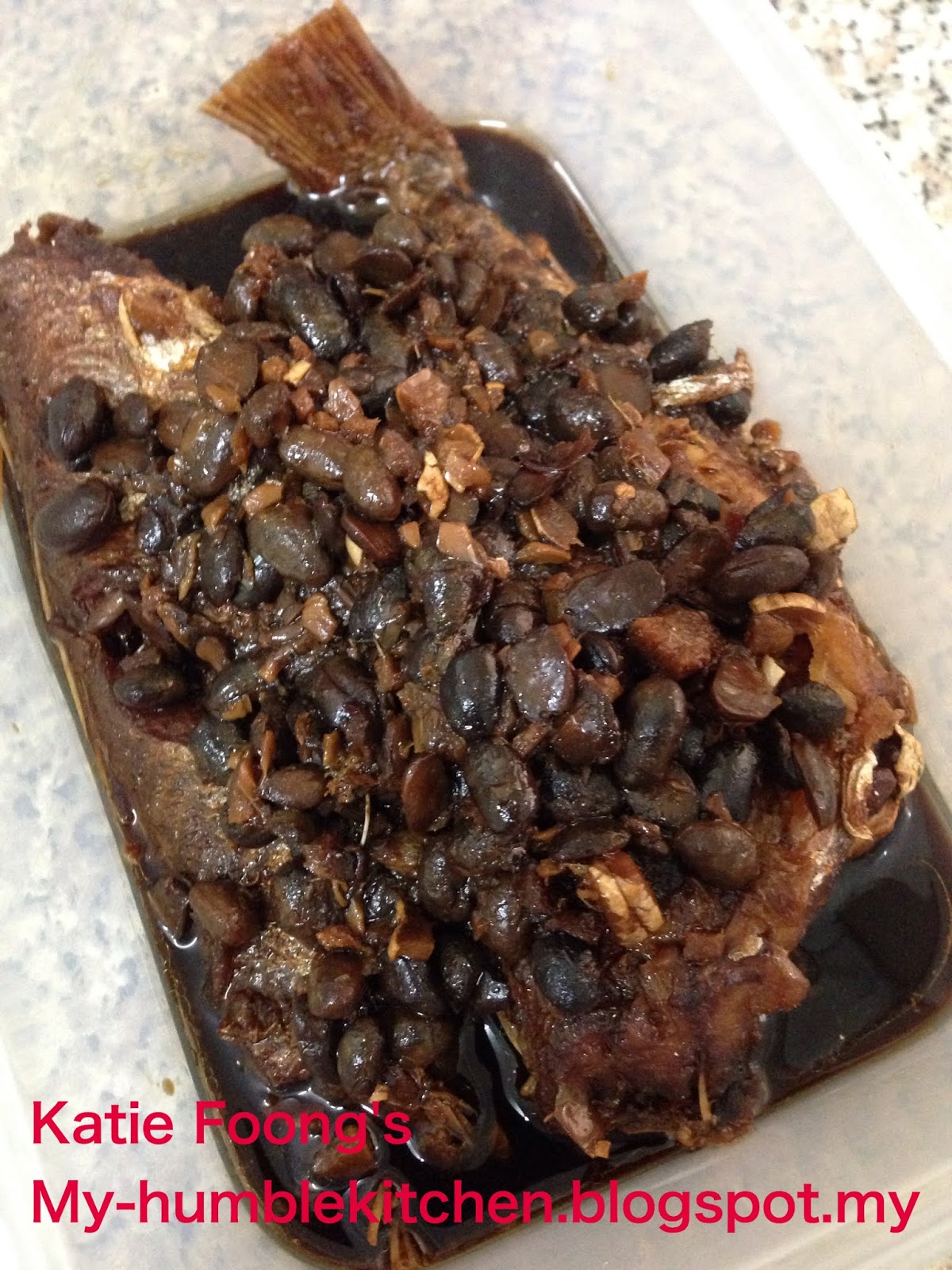 MYHUMBLEKITCHEN COPYCAT SALTED BLACK BEAN FISH