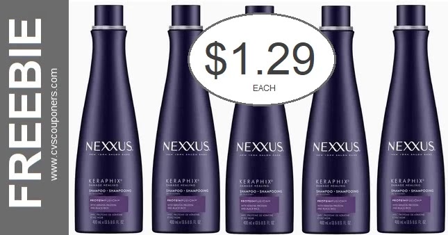Nexxus Shampoo CVS Deal 9-12-9-18