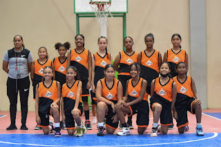 GUG y la Liga Independiente Triunfan en la apertura del torneo Minibasket Femenino de Santiago