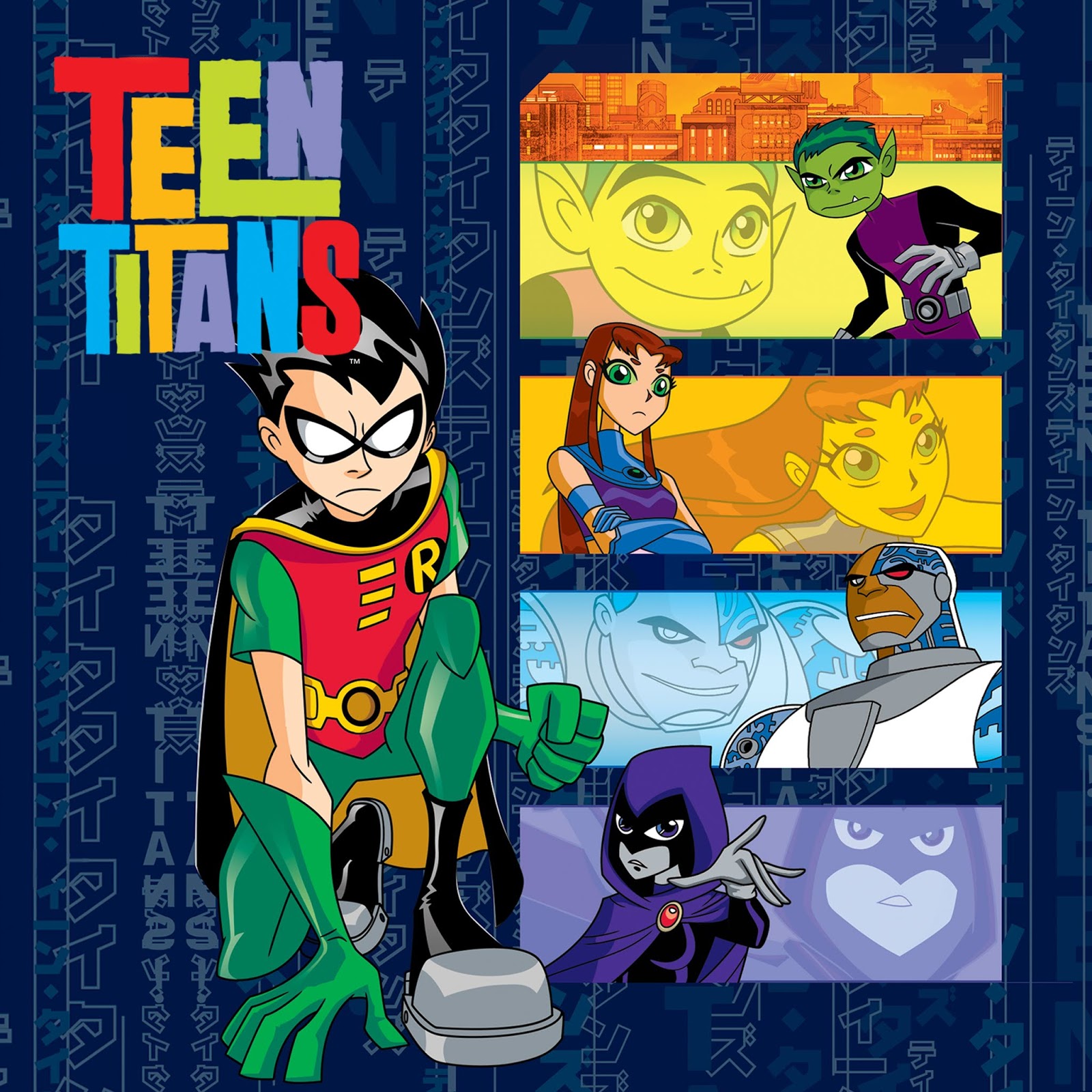 Teen Titans : Les Jeunes Titans Saison 1 Serie: Teen Titans (2003-2005) Temporadas 1 a 5 + Pelí8cula ~ Rinconerox