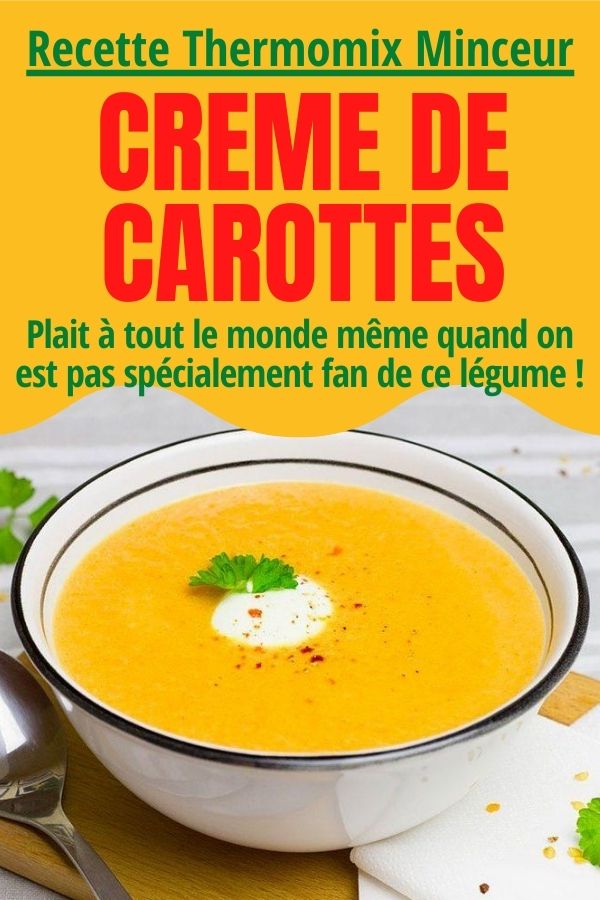 Recette Thermomox : Recette Thermomix Minceur : Crème De Carottes