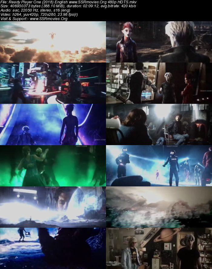Ready Player One (2018) English 480p HDTS
