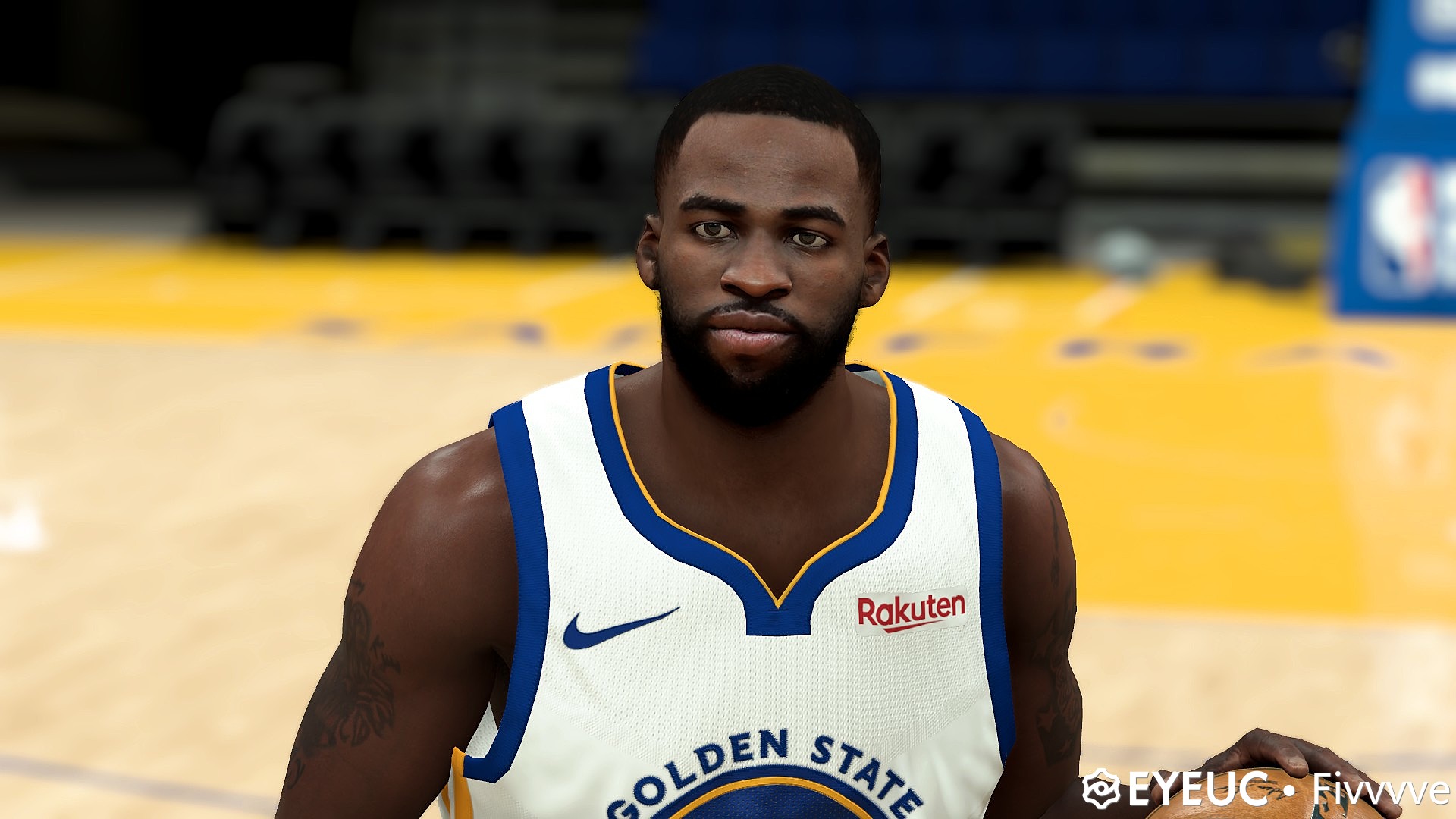 NBA 2K21 Draymond Green Cyberface and Body Model by Five