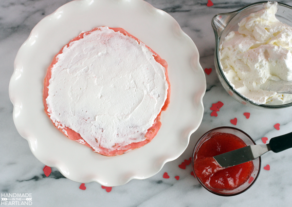 Strawberry Shortcake Cake - Handmade in the Heartland